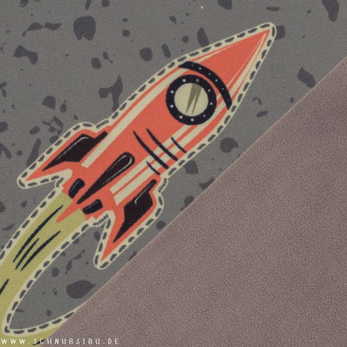 Softshell - Galaxy Patches by Bienvenido Colorido - grau